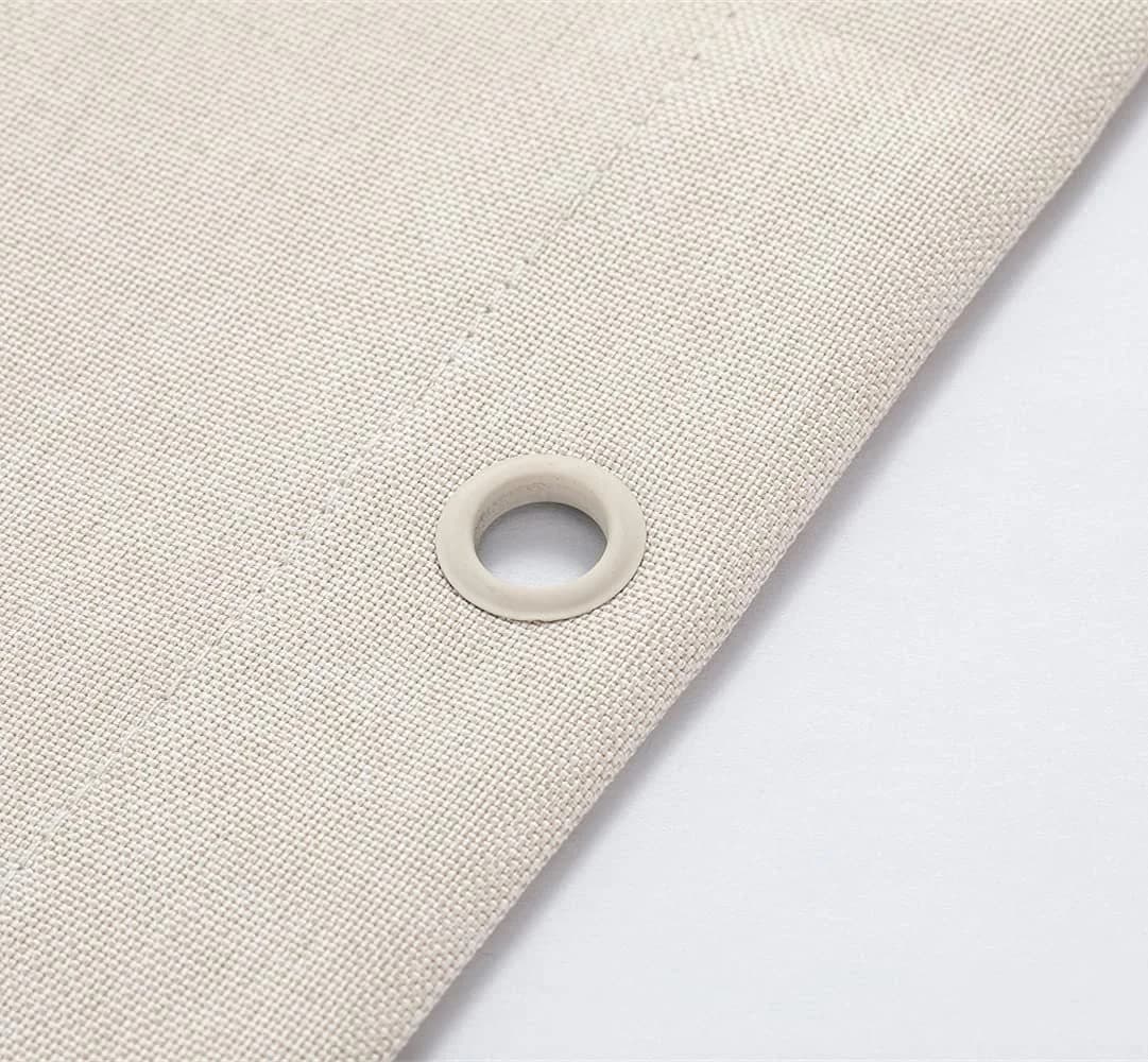 M&W DAS DESIGN Duschvorhang Beige Wasserdicht Schimmelresistent - Bild 5