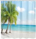 M&W DAS DESIGN Duschvorhang Tropisch Anti-Schimmel 180x200 Bild 2