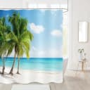 M&W DAS DESIGN Duschvorhang Tropisch Anti-Schimmel 180x200 Bild 5