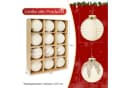 M&W DAS DESIGN Weihnachtsbaumkugel Christbaumschmuck Outdoor 8CM Bild 1