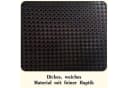 M&W DAS DESIGN Duschvorhang Schwarz Waffelstruktur Wasserdicht Bild 1