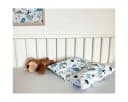 BabyDorm Babykopfkissen Original Weiß Druckfreie Mulde Bild 3