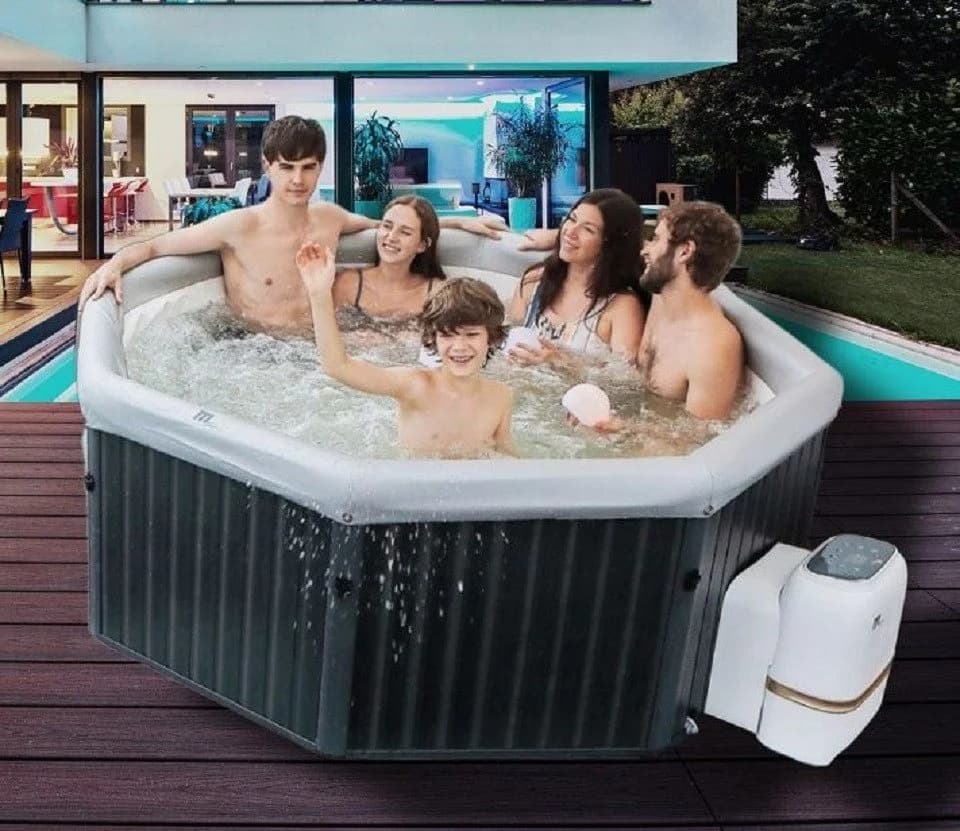 MSpa Whirlpool TUSCANY XXL 193cm Frame Pool mit UVC & App - Bild 2
