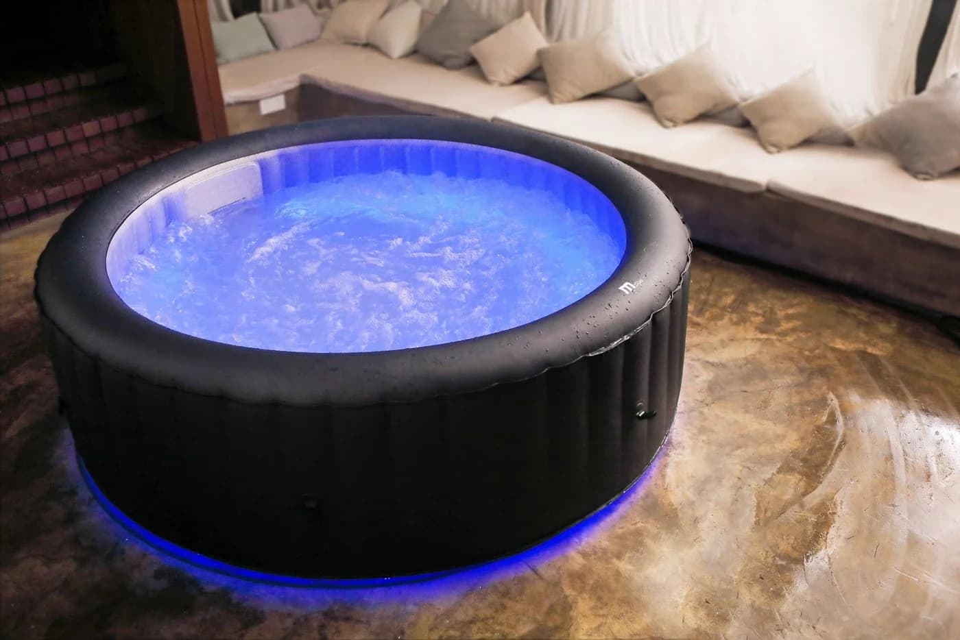 mSpa Whirlpool AURORA U-AU062 Selbstaufblasend mit LED & UVC - Bild 4