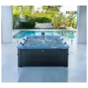 MSpa Whirlpool OSLO Sapphire inkl. LED, WiFi, UVC, 120 Luftdüsen, 8 Hydromassagedüsen Bild 1