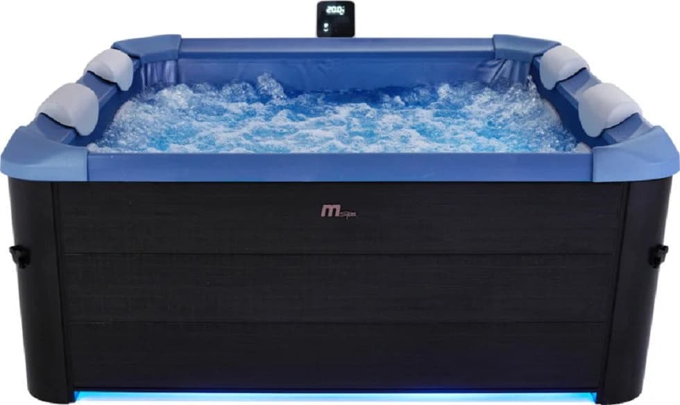 MSpa Whirlpool OSLO Sapphire inkl. LED, WiFi, UVC, 120 Luftdüsen, 8 Hydromassagedüsen - Bild 4