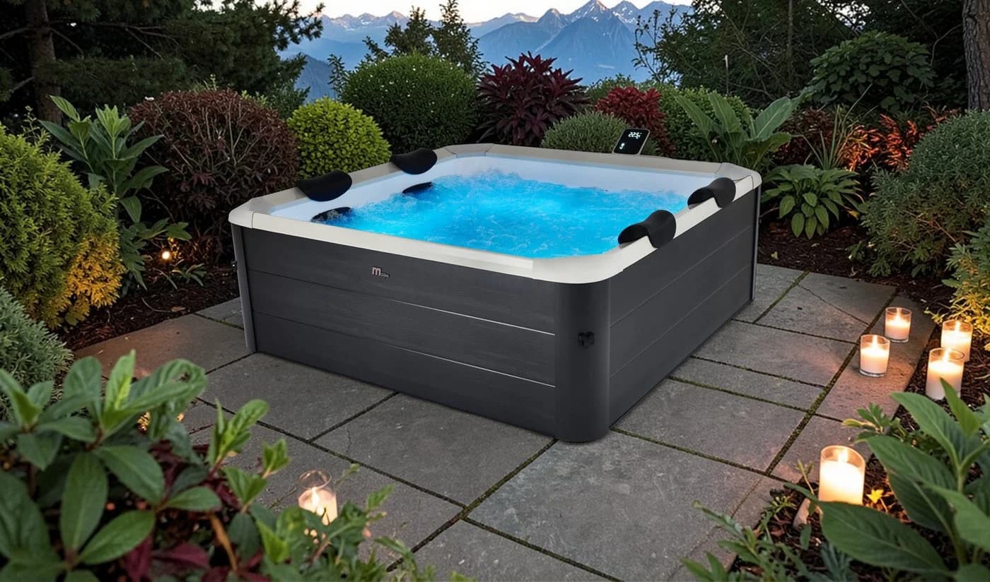 mSpa Whirlpool OSLO AERO PLUS XXL Outdoor Pool mit LED, UVC+, App-Steuerung - Bild 3