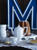Rosenthal Geschirr-Set Maria Weiss Becher mit Henkel 6-teilig Weiß Bild 3