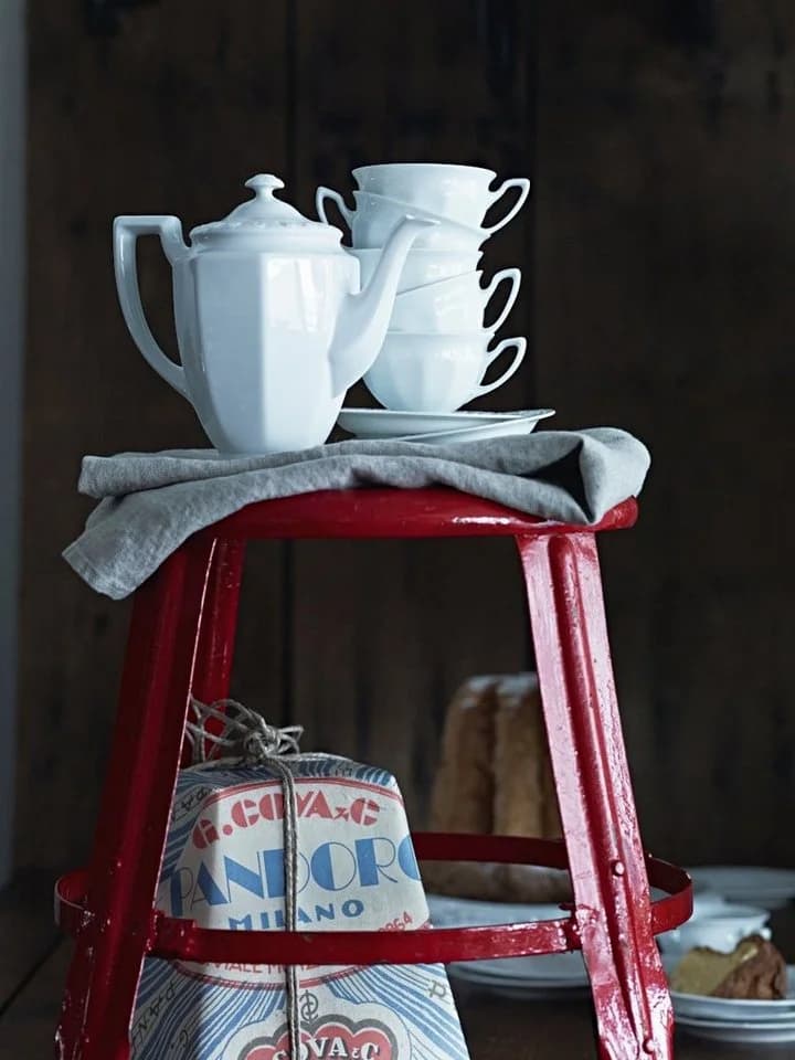 Rosenthal Geschirr-Set Maria Weiss Becher mit Henkel 6-teilig Weiß - Bild 5