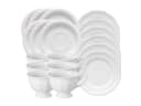 Rosenthal Frühstücks-Set Maria Weiss 18-tlg. Weißes Porzellan Bild 2
