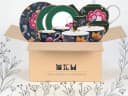 PiP Studio Geschenkbox Fantasy Blue & Green 10tlg Porzellan Bild 1