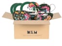 Elegante Geschenkbox aus Porzellan und Gold im Fantasy- und Floralstil Bild 2