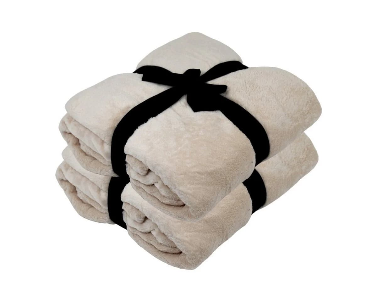 OTTO DE Wohndecke 2er Set Kuscheldecke 150x200 cm Coral Fleece - Bild 2