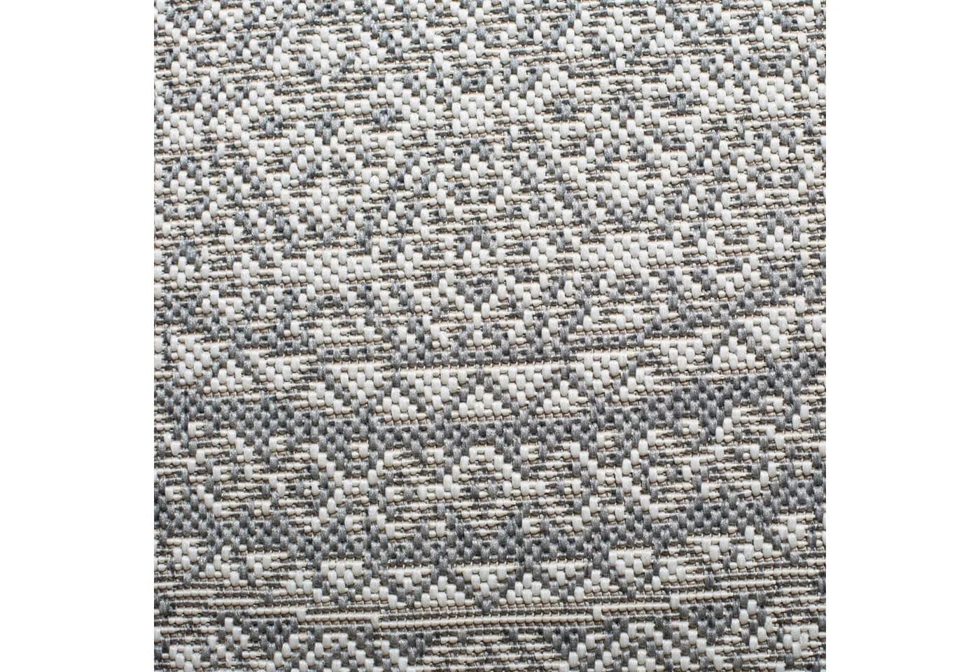 DomDeco Outdoorteppich FINN - Y Rund Grau - Bild 5
