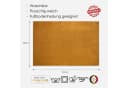 DomDeco FEEL Waschbarer Teppich Gold Kurzflor Bild 1