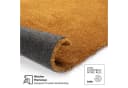 DomDeco FEEL Waschbarer Teppich Gold Kurzflor Bild 5