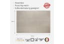DomDeco FEEL Waschbarer Teppich Beige Kurzflor Bild 1
