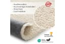 DomDeco Hochflor-Teppich LOOMA weich, waschbar, rutschfest, Teppich modern, Rechteckig, Gemütlich, flauschig, pflegeleicht Bild 1