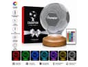 Geschenkelampe LED Nachttischlampe Fußball 3D Nachtlicht 7 Farben Bild 1