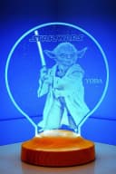Geschenkelampe LED Nachttischlampe Star Wars Meister Yoda 3D Nachtlicht 7 Farben Bild 4