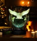 LED Nachttischlampe Hogwarts Hedwig Harry Potter 3D Vision Nachtlicht 7 Farben Bild 4