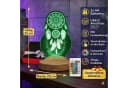 Geschenkelampe LED Nachttischlampe Traumfänger Dreamcatcher 3D UV Druck Nachtlicht Bild 4