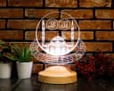 Geschenkelampe LED Moschee Nachtlicht 7 Farben Islamisches Kalligraphie Bild 4