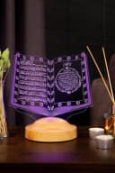 Geschenkelampe LED Nachttischlampe Koran Nachtlicht 7 Farben Bild 1