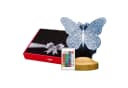 Geschenkelampe LED Nachttischlampe Schmetterling Butterfly 3D Gravur Nachtlicht Bild 2