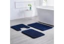 Sentidos Badematte Blau Rutschfest Polyester WC-Ausschnitt Bild 2