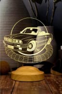 Geschenkelampe LED Nachttischlampe mit 3D-Gravur & 7 Farben Bild 5