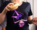 Geschenkelampe LED Nachttischlampe Ballerina 3D UV Druck 7 Farben Bild 4