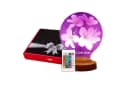 Geschenkelampe LED Nachttischlampe Plumeria Blumen Personalisierte Geschenke für Mama Bild 2