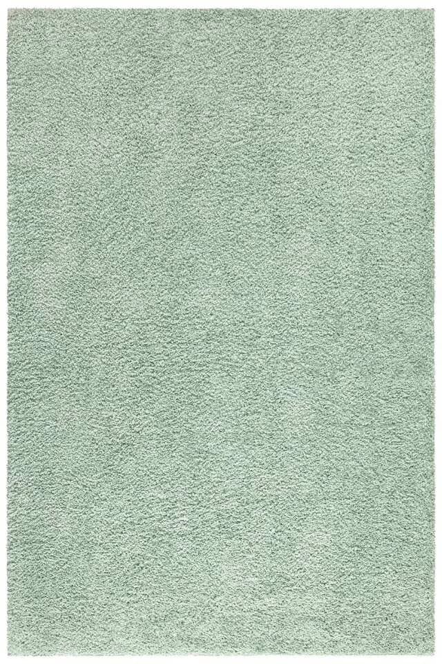 CARPET CITY Hochflor-Teppich City Shaggy Grün Uni - Bild 3