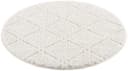 CARPET CITY Hochflor-Teppich Focus 2997 Beige Rund 200cm Bild 1