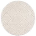 CARPET CITY Hochflor-Teppich Focus 2997 Beige Rund 200cm Bild 3