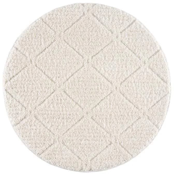 CARPET CITY Hochflor-Teppich Focus 2997 Beige Rund 200cm - Bild 3