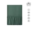 leevitex® Spannbettlaken Premium 195, Gummizug Rundum, Blickdicht, Anti-Pilling, 97% Baumwolle, 3% Elasthan, 40 cm Steghöhe Bild 3