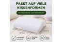 leevitex Kissenbezug Jersey-Stretch Weiß 2er-Set Bild 3
