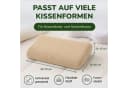 leevitex Kissenbezug Jersey-Stretch 2er-Set Sand Bild 3