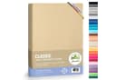 leevitex® Spannbettlaken Mako-Jersey Beige OEKO-TEX® Bild 2