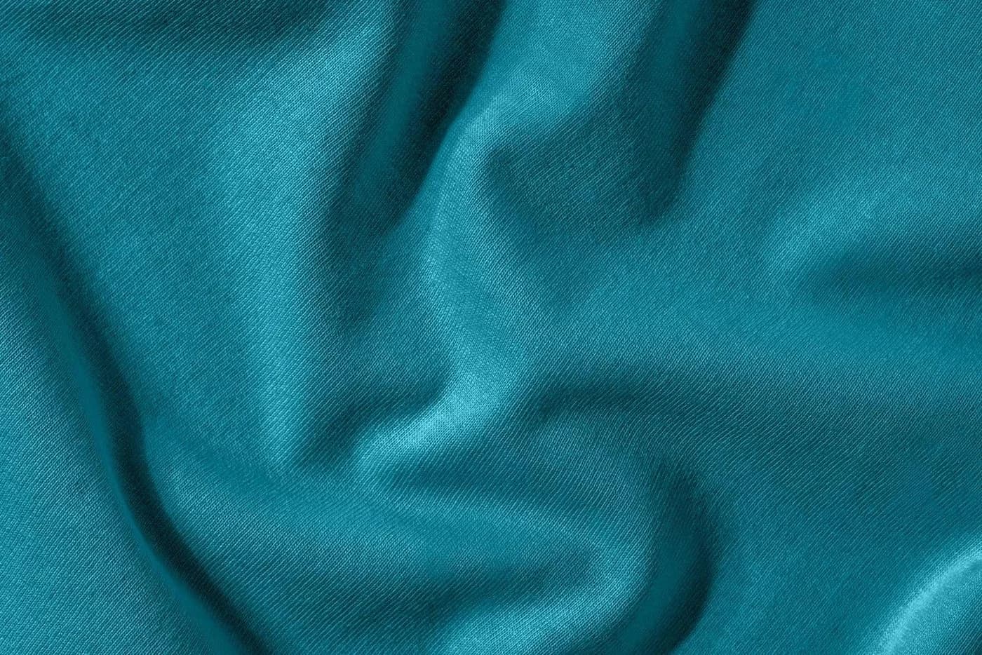 leevitex® Kissenbezug 2er Set 100% Baumwolle Jersey Blau