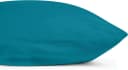 leevitex® Kissenbezug 2er Set 100% Baumwolle Jersey Blau Bild 4