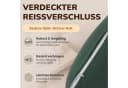 leevitex® Kissenbezüge 40 x 60 cm 2er-Set Dunkelgrün Baumwolle Bild 4