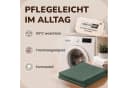 leevitex® Kissenbezüge 40 x 60 cm 2er-Set Dunkelgrün Baumwolle Bild 5