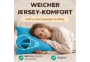 leevitex® Kissenbezug 40x40 cm 2er Set Türkis 100% Baumwolle Bild 1