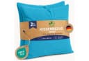 leevitex® Kissenbezug 40x40 cm 2er Set Türkis 100% Baumwolle Bild 2