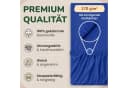 leevitex® Spannbettlaken Kinderbett 70x140 cm Blau Jersey Bild 3