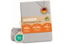 leevitex® Spannbettlaken Jersey 100% Baumwolle Silber/Grau Bild 2