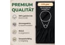 leevitex® Spannbettlaken Jersey 100% Baumwolle Schwarz Bild 3